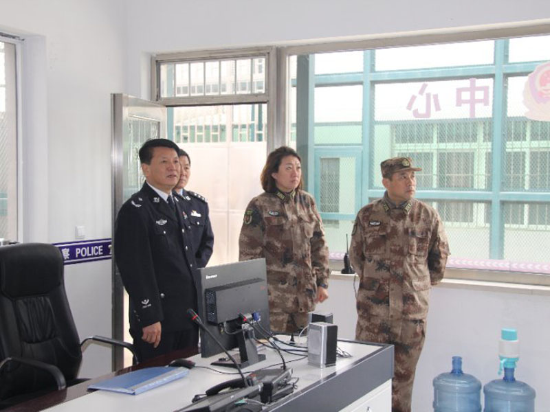 体育训练中心领导参观省强戒所应急指挥中心