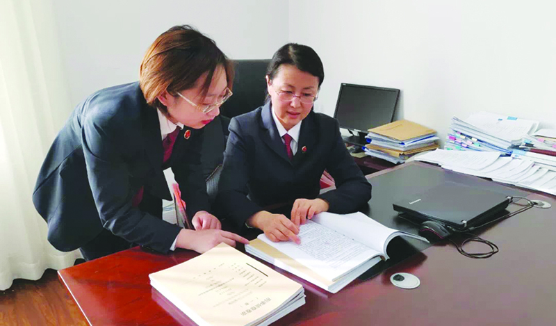 承办检察官在研究案情