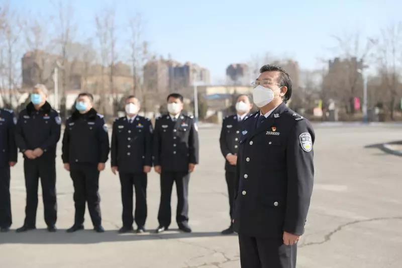 赵晓光慰问一线戒毒民警