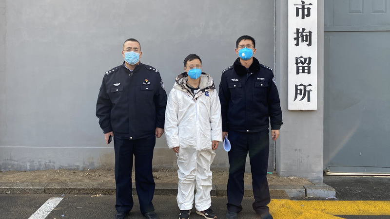 犯罪嫌疑人刘某被警方行政拘留