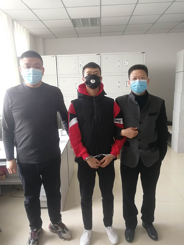 刘某被抓获