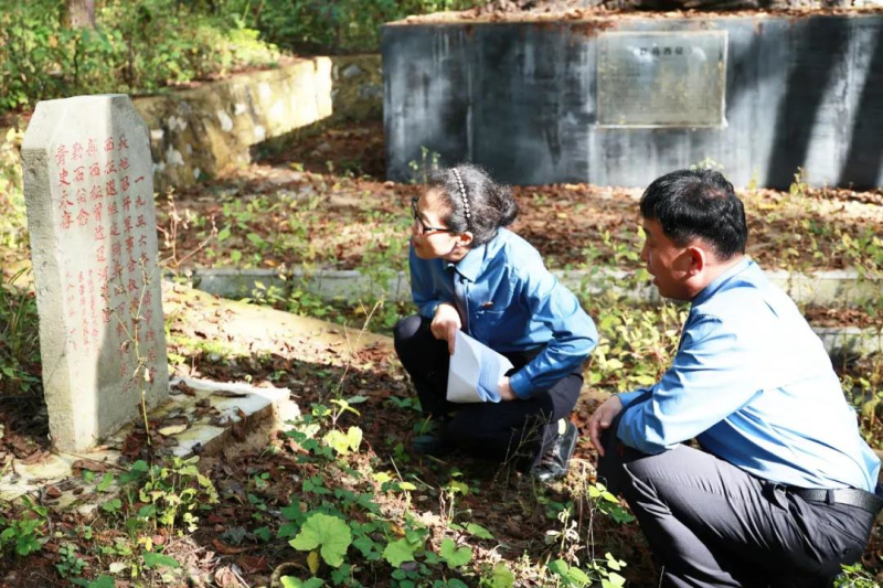 本溪检察干警现场勘查部分红色遗址现状_编辑