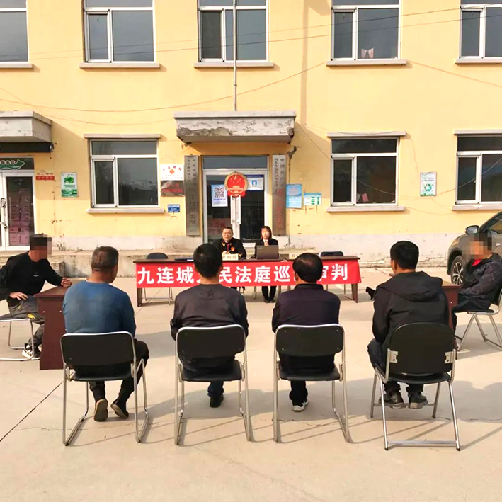 （桃）巡回审判开庭现场