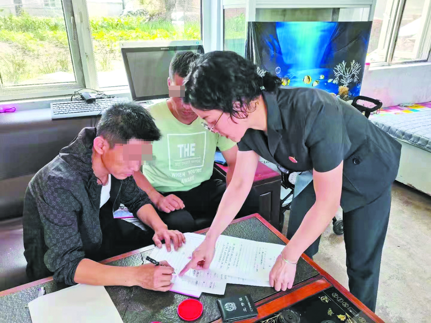 法庭化解债务纠纷（当事人码）
