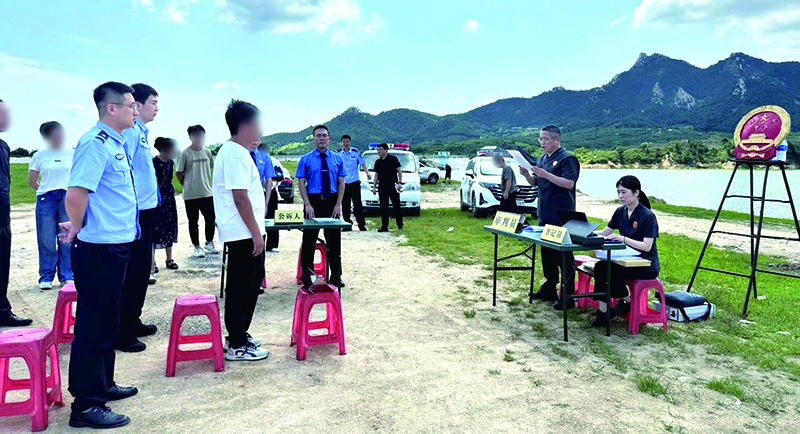 辽宁省锦州市古塔区人民法院到案件事发地审理环资案件。