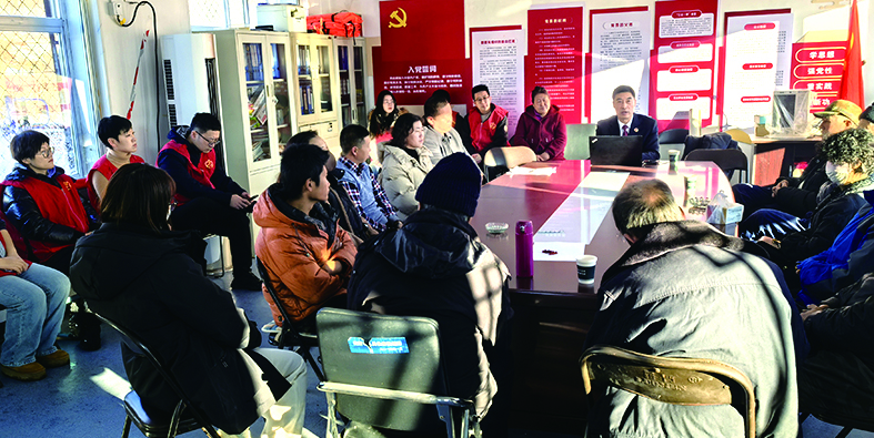 抚顺市检察院检心慈善义工队深入社区开展志愿服务活动