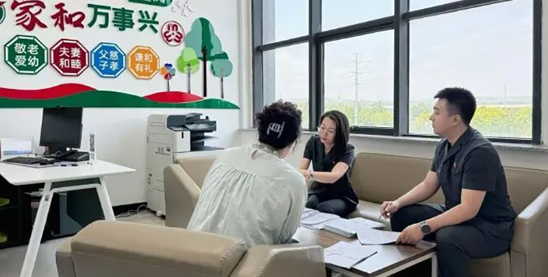 平台协调下，各部门合作办理让“难事”快速办结。