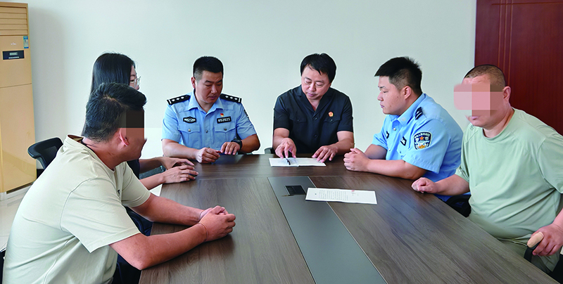 案件调解现场 受访单位供图