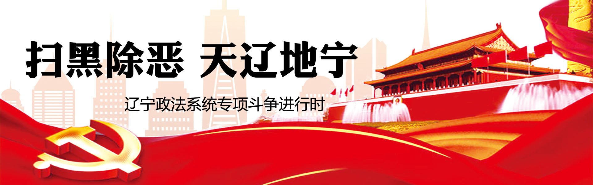 扫黑除恶 天辽地宁